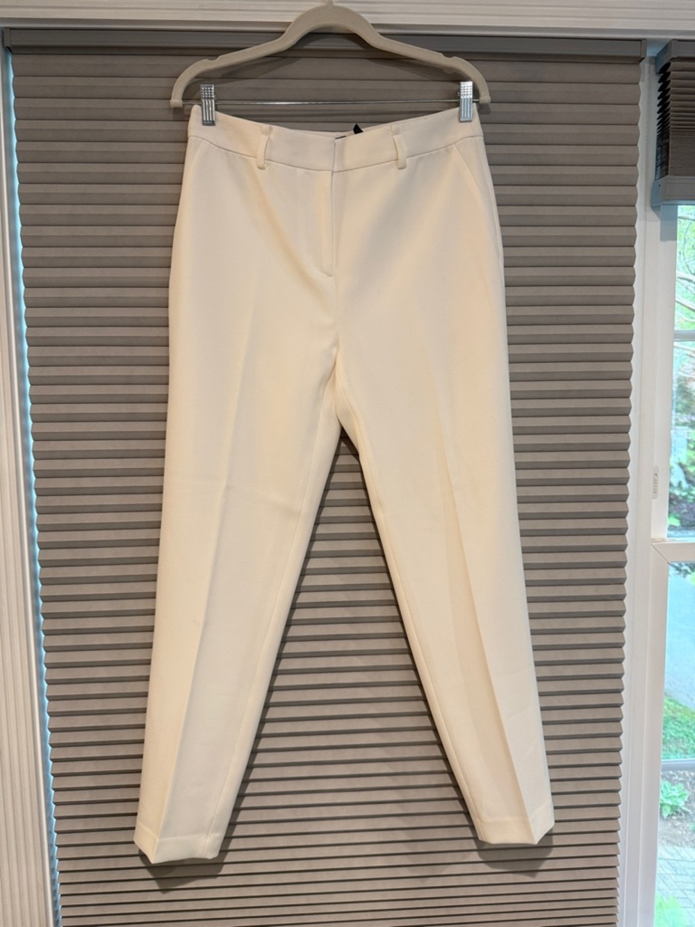 New Donna Karan New York Women's Cream Tailored Pants